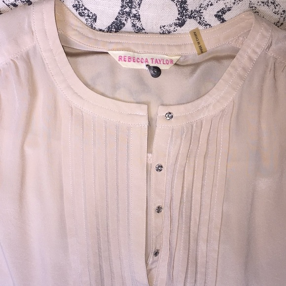 Rebecca Taylor silk sleeveless top - Picture 4 of 5